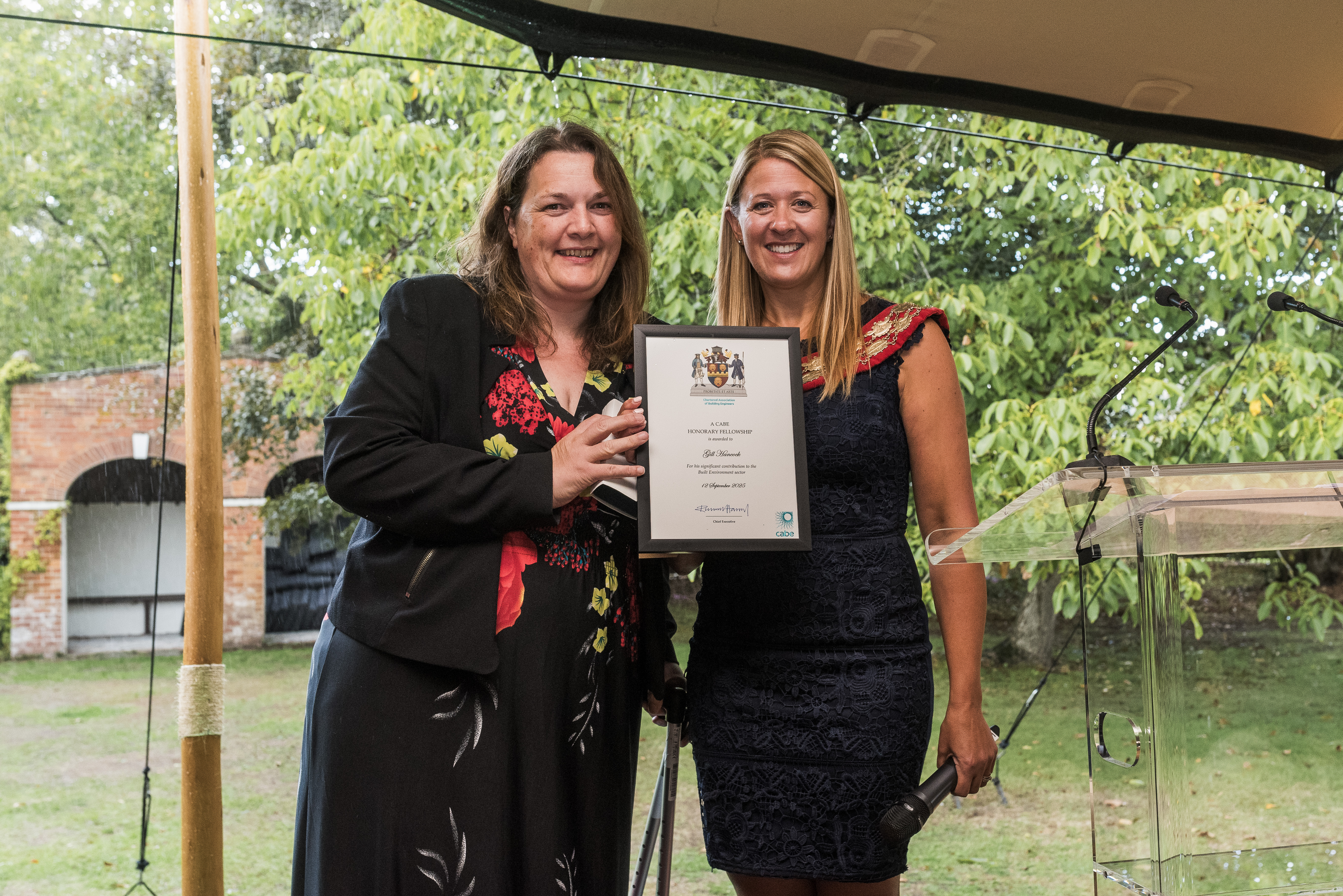 Gill Hancock named as Honorary Fellow of CABE