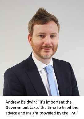 Andrew Baldwin, Head of Public Affairs at APM