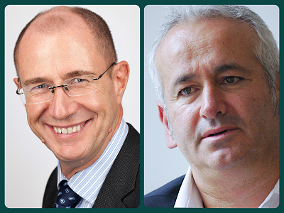 Vice President's Alistair Godbold and Antonio Nieto Rodriguez