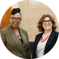 Kristal McNamara and Sandra Gordon